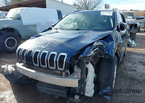 2018 Jeep Cherokee Latitude Plus Fwd from USA, damaged, VIN 1C4PJLLX7JD524813